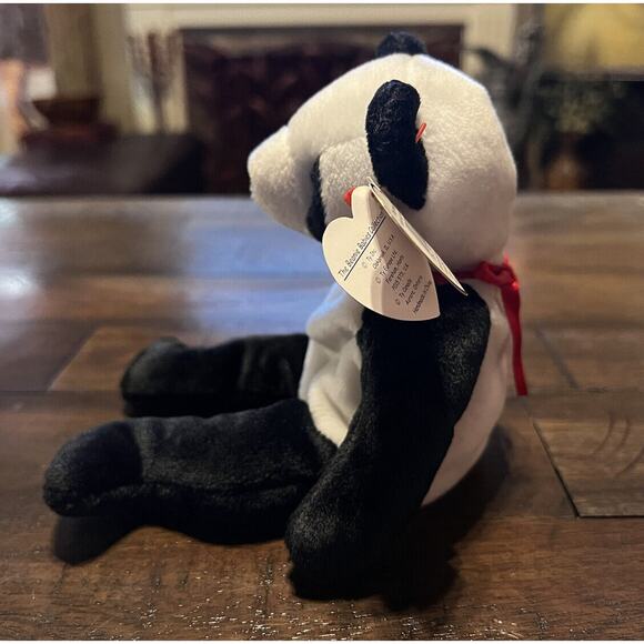 FORTUNE TY BEANIE BABY Babies Rare 1997 Panda W/ 1998 Tush Tag ERROR - Picture 2 of 9